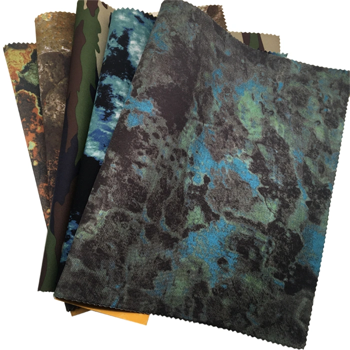 Hotsale 3mm Camouflage Printed Neoprene Rubber Sheet Fabric for Spearfishing Suits