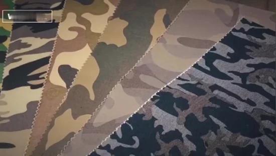 65% Polyester 35% Coton/PVC/Nylon Mélange Tissé Armée Jungle Woodland Camo Numérique Imprimé Uniforme Militaire Vêtements De Chasse Rip Stop Tissu De Camouflage Respirant